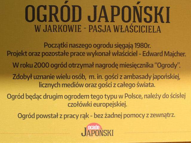 ogród japoński Edwarda Majchera