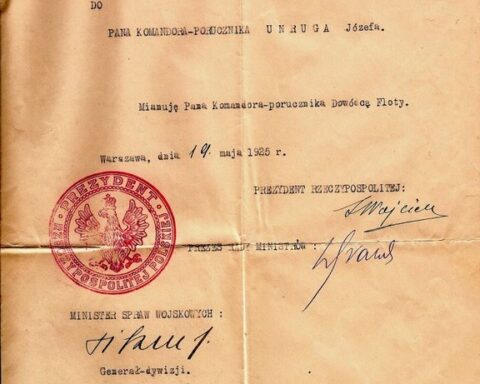 Józef Unrug Dowódca Floty